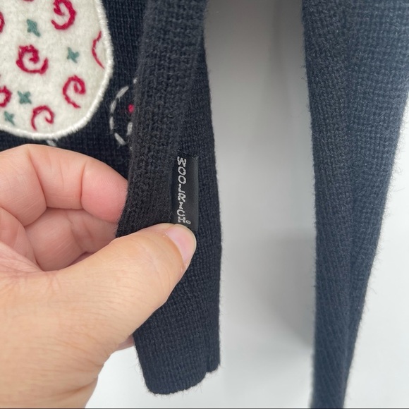 Woolrich Snowman Holiday Zipper Cardigan - Picture 5 of 10